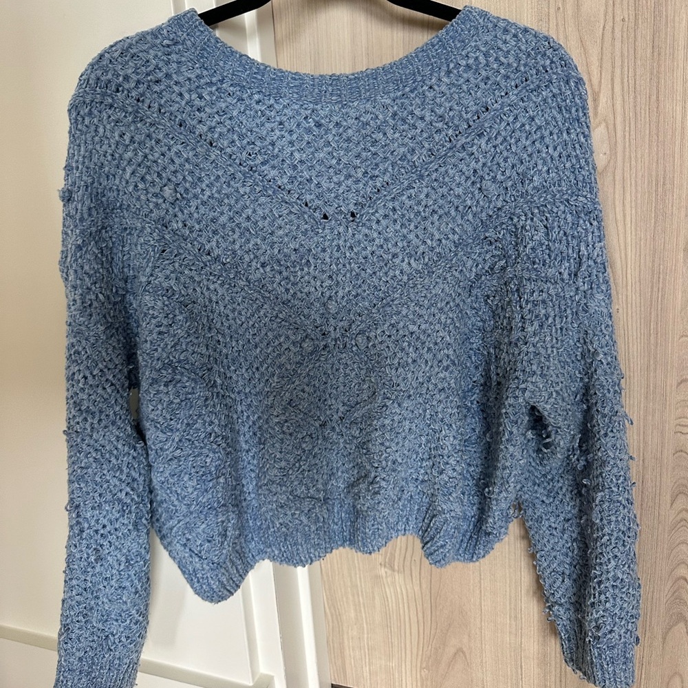 Blue Fuzzy Nordstrom Sweater